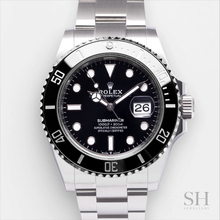 Rolex Submariner-Date 41mm Steel Black Dial Button Markers 2023 Ref m126610ln-0001 (#436)