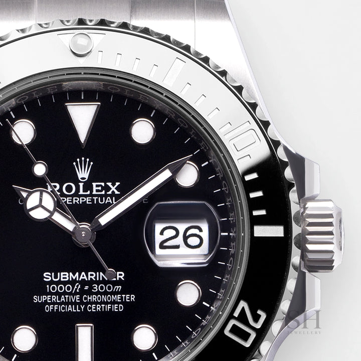 Rolex Submariner-Date 41mm Steel Black Dial Button Markers 2023 Ref m126610ln-0001 (#436)