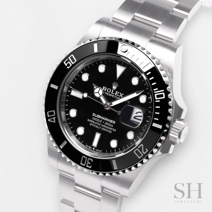 Rolex Submariner-Date 41mm Steel Black Dial Button Markers 2023 Ref m126610ln-0001 (#436)