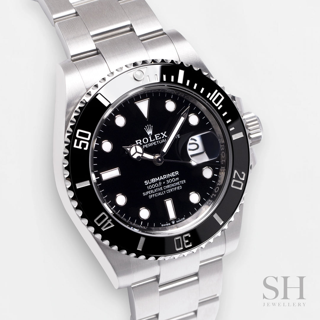 Rolex Submariner-Date 41mm Steel Black Dial Button Markers 2023 Ref m126610ln-0001 (#436)