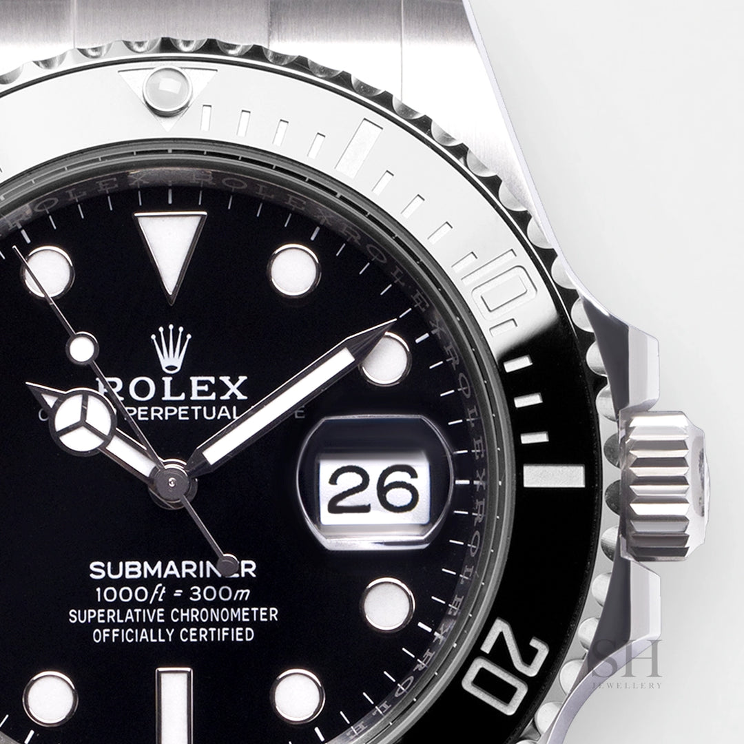 Rolex Submariner-Date 41mm Steel Black Dial Button Markers 2024 Ref m126610ln-0001 (#675)