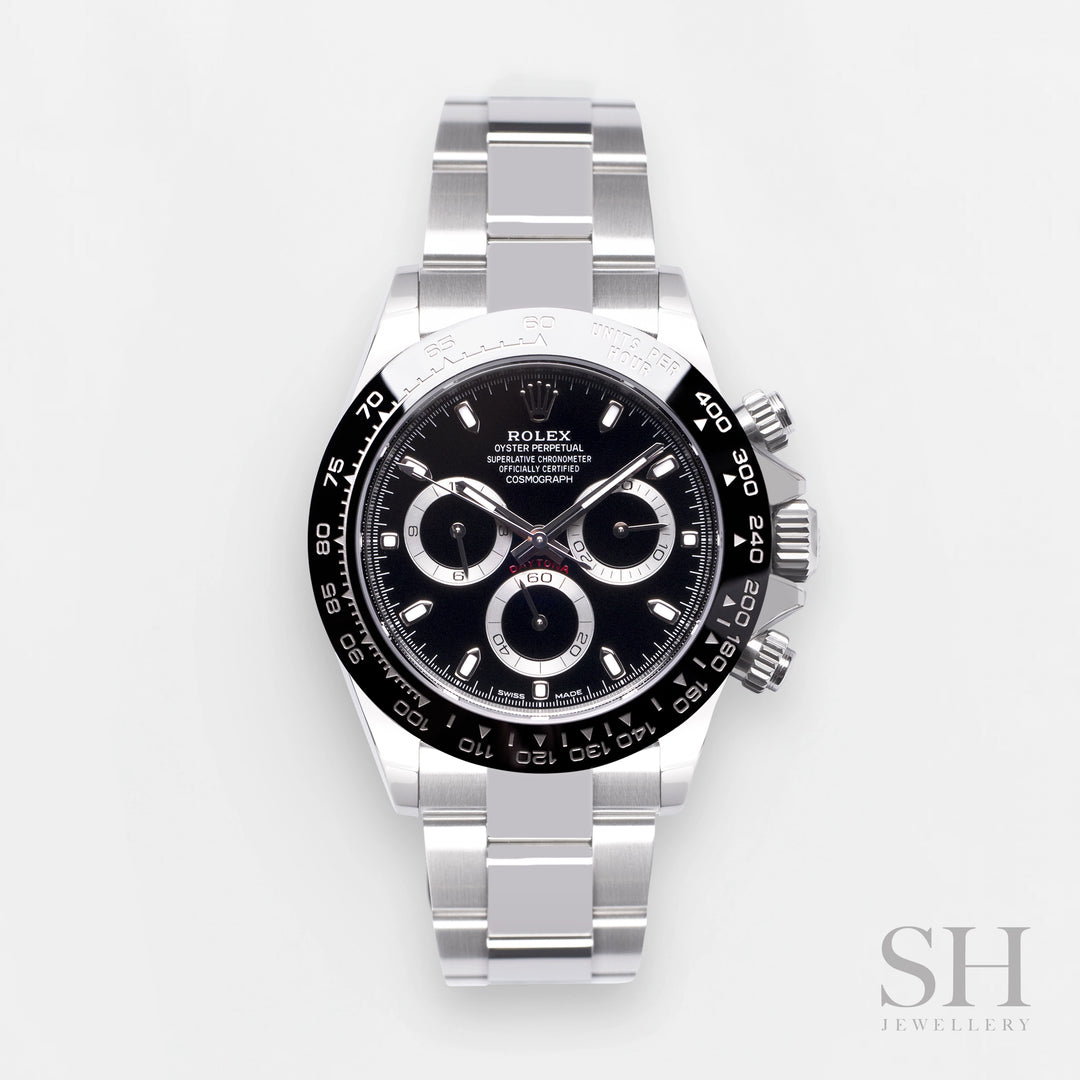 Rolex Cosmograph Daytona 40mm Steel Black Dial Stick Markers 2023 Ref m116500ln (#486)