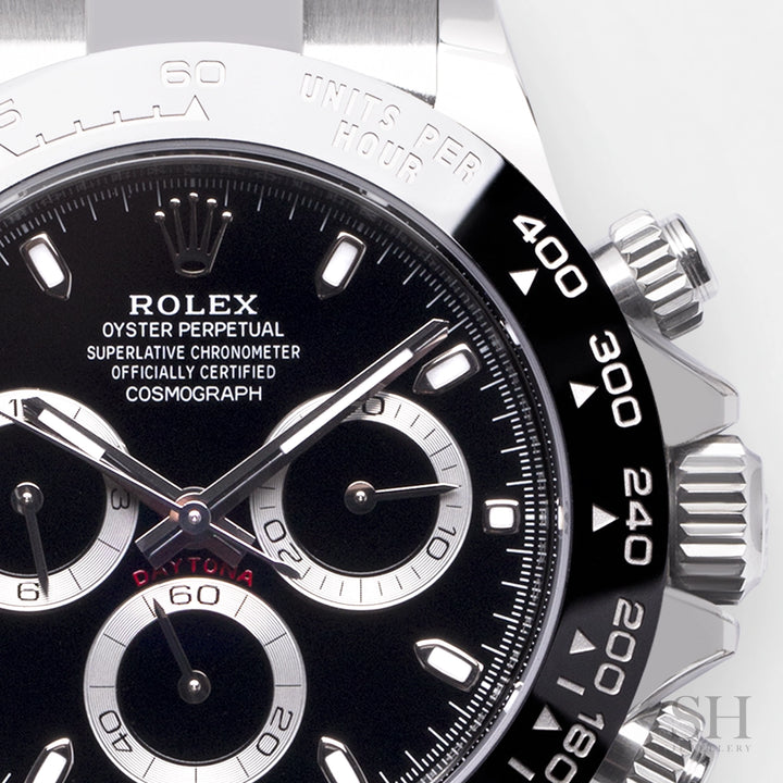 Rolex Cosmograph Daytona 40mm Steel Black Dial Stick Markers 2023 Ref m116500ln (#486)