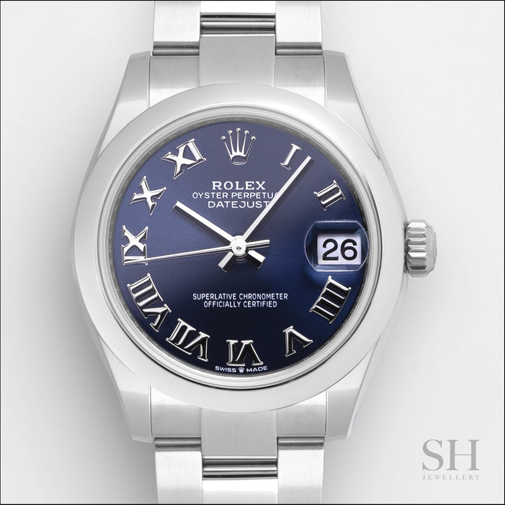 Rolex Datejust31 31mm Steel Blue Dial Numeral Markers 2023 Ref m278240-0017 (#521)