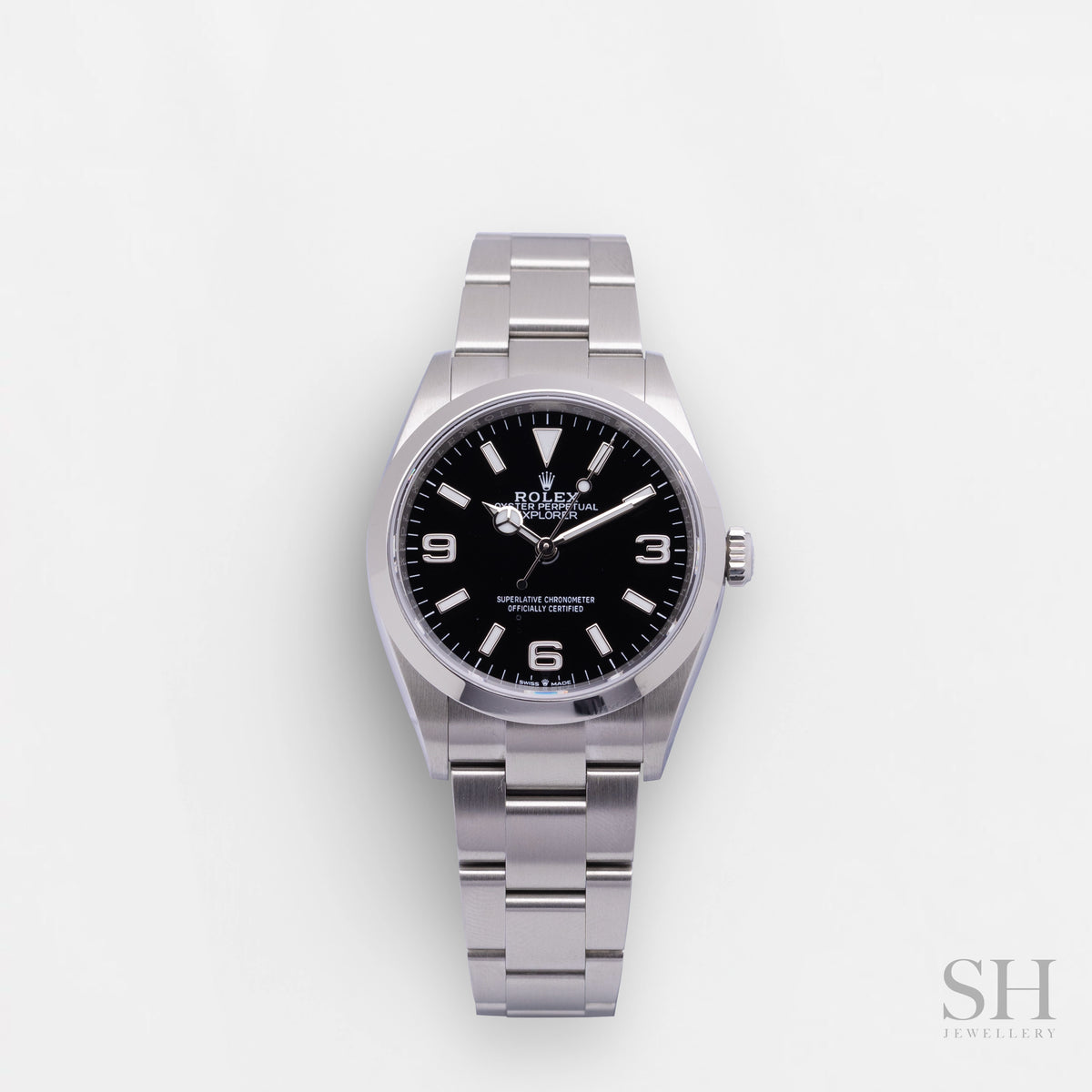 Rolex Explorer 36mm Steel Black Dial Stick Markers 2023 Ref M124270-00 ...