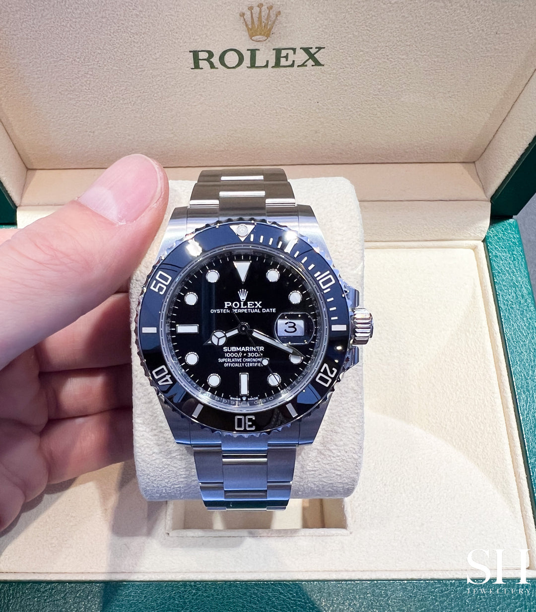 Rolex Submariner-Date 41mm Steel Black Dial Button Markers 2022 Ref 126610LN (#16,330025)