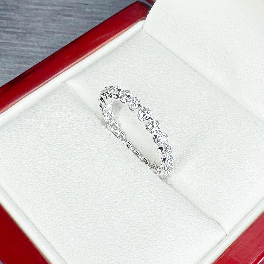 Full Eternity Floating Diamond Band (2.3mm) - W1029