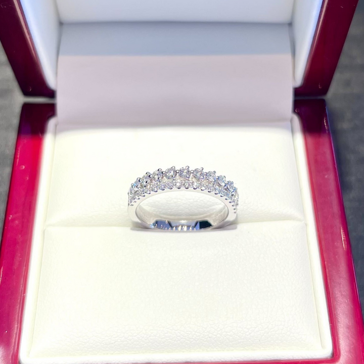 Orbit and Pavé Unified Diamond Band - W1031