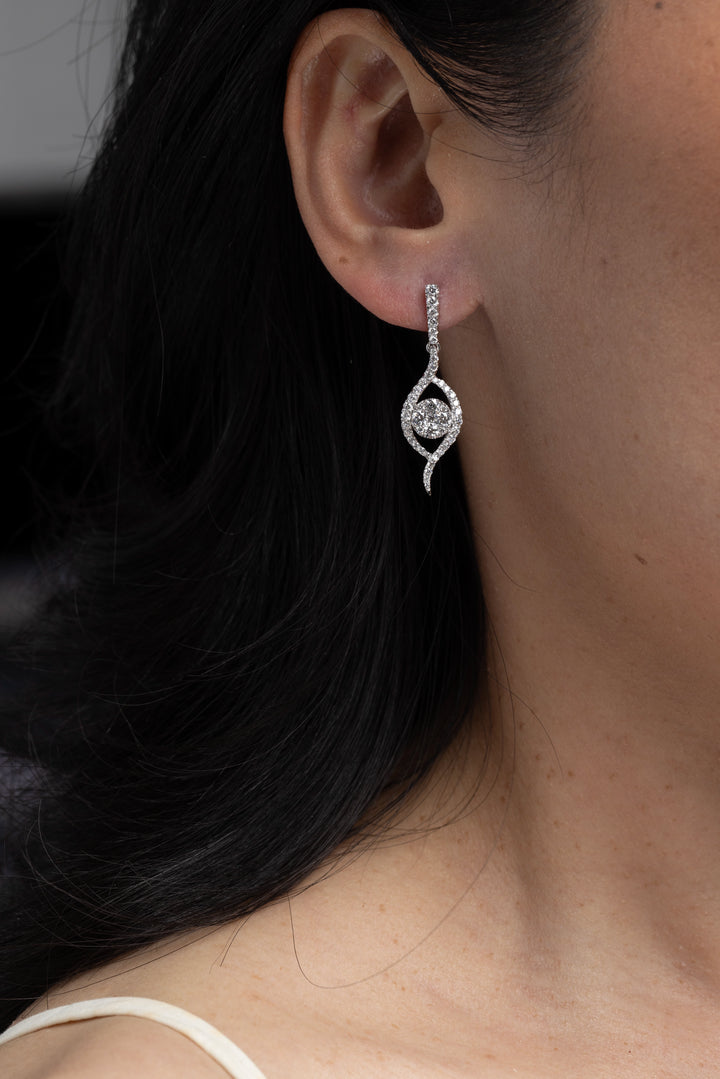 Cosmic Diamond Earrings - W1298