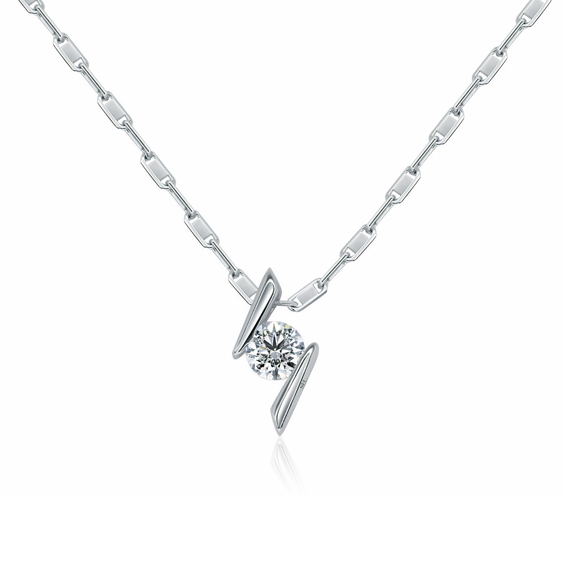 Light weight store diamond pendant