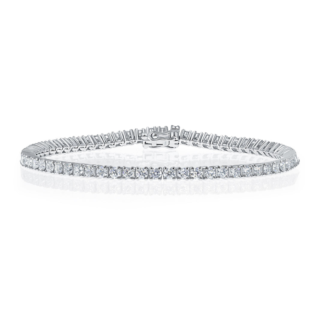 18kt Gold Classic Diamond Tennis Bracelet (0.045ct) - W0621