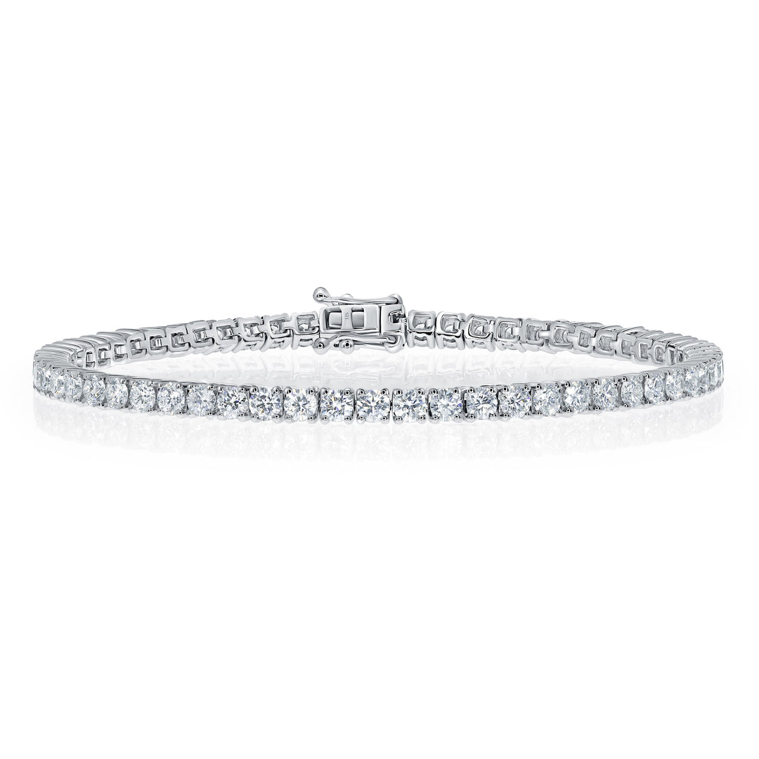 18kt Gold Classic Diamond Tennis Bracelet (0.065ct) - W0622